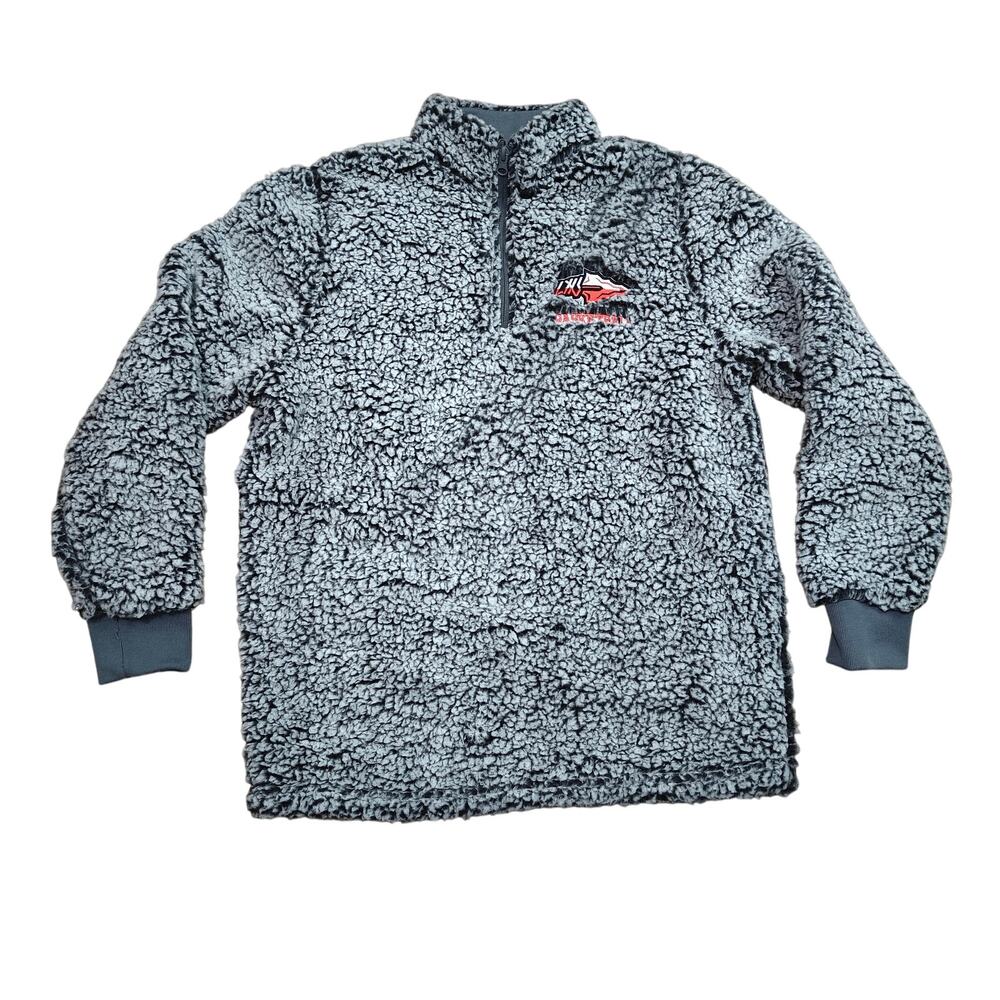 North & Acrux Teddy Bear Pull Over Embordered LHS Spear Basketball Medium Unisex
